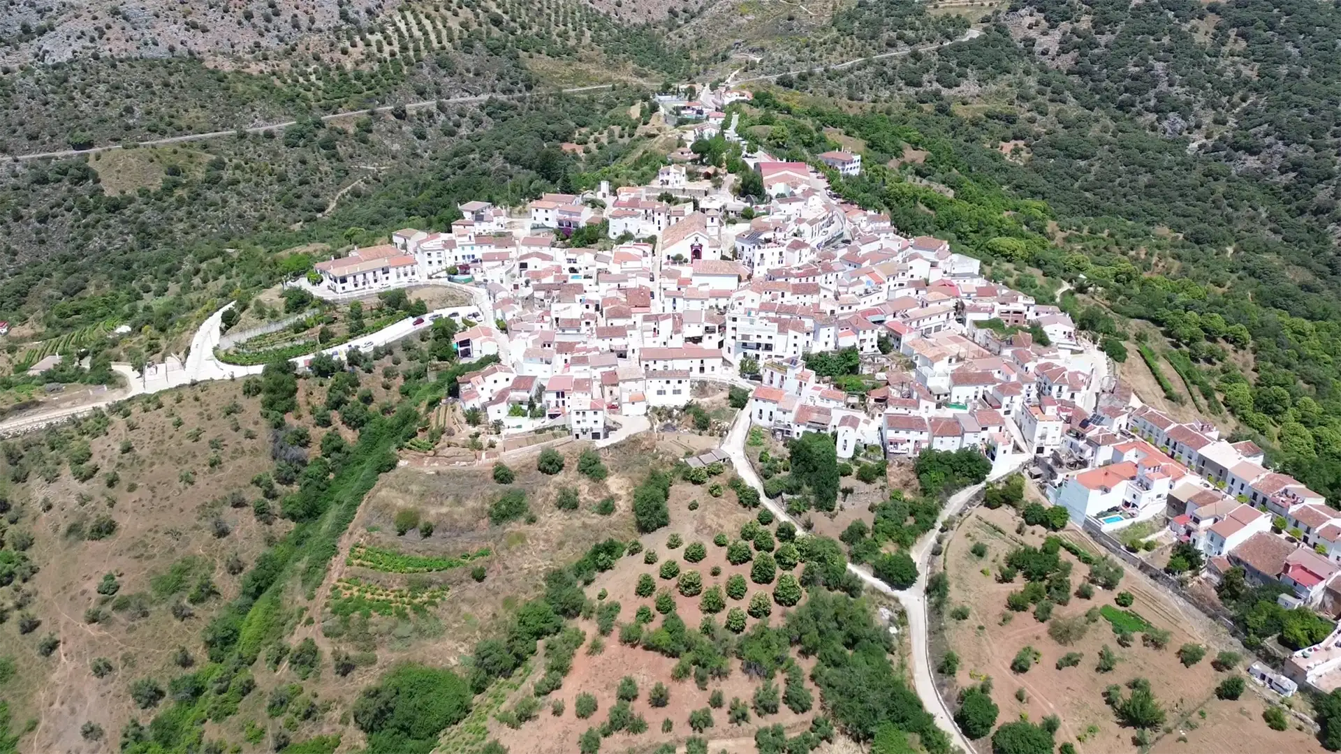 Cartajima vista desde el aire