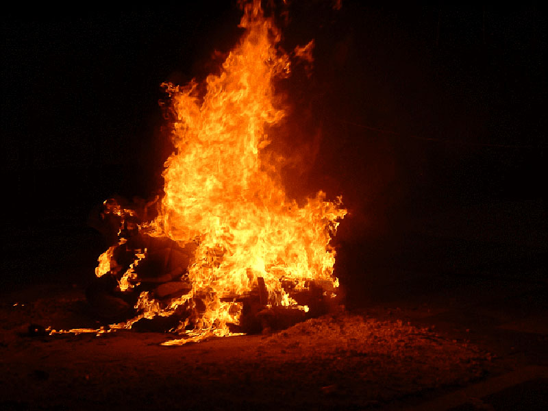 Chisco de San Antón - Fiestas de Pampaneira