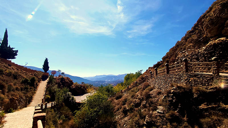 Vistas desde el Puente Encantado - Soportújar