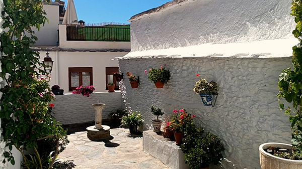 Placeta con flores - Qué ver en Pórtugos