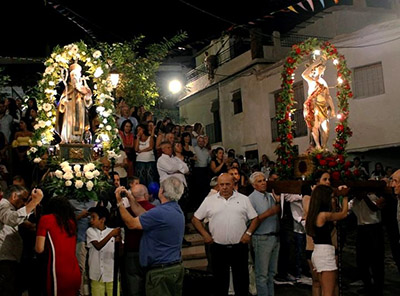 Fiestas de San Sebastián y San Antón - Bubión