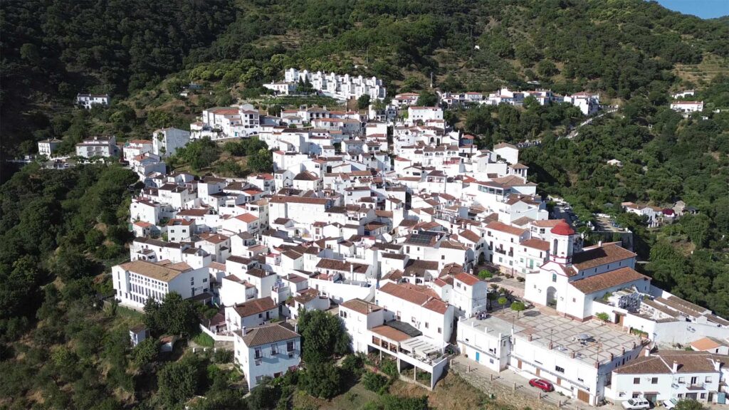 Genalguacil a vista de dron