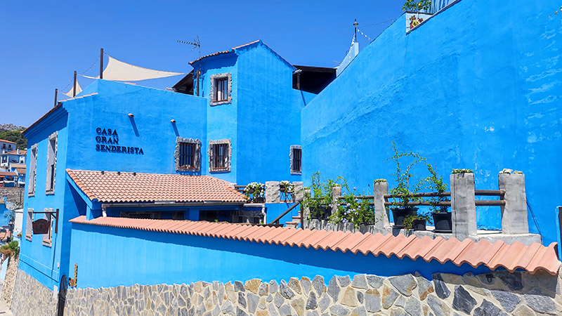 Casas azules de Júzcar